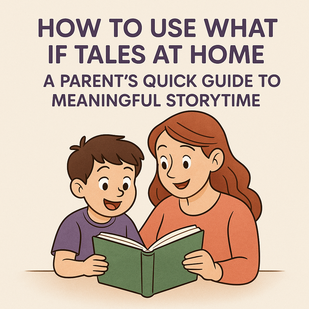 How to Use What If Tales at Home: A Parent’s Quick Guide to Meaningful Storytime